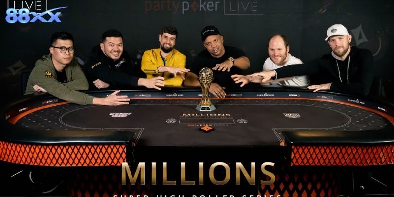 Nhịp độ kịch tính trong bàn poker đẳng cấp